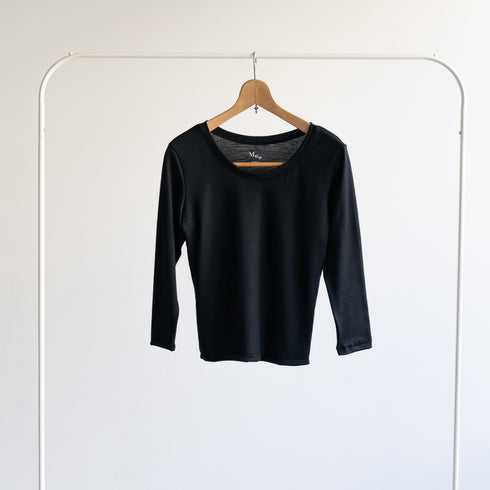 Mee × LongTee women black