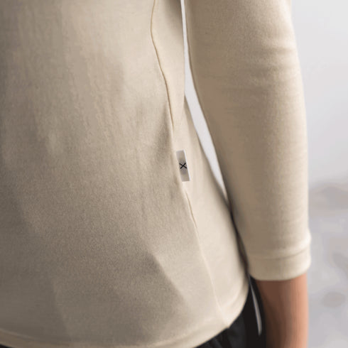 Mee × LongTee women ecru