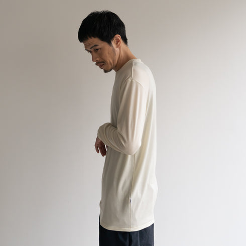Mee × LongTee ecru